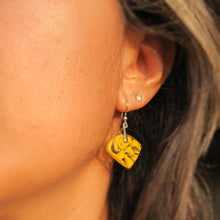 glass earring