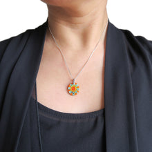 Small murano glass pendant