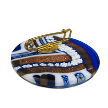Murano glass brooch